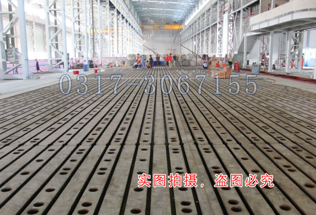 試驗平臺安裝現場